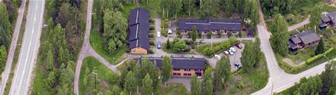 Ilmakuva oppilasasunnoista