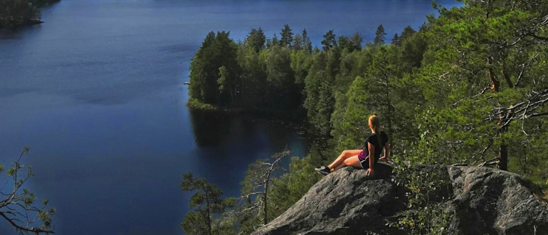 Näkymä Haukkavuorelta